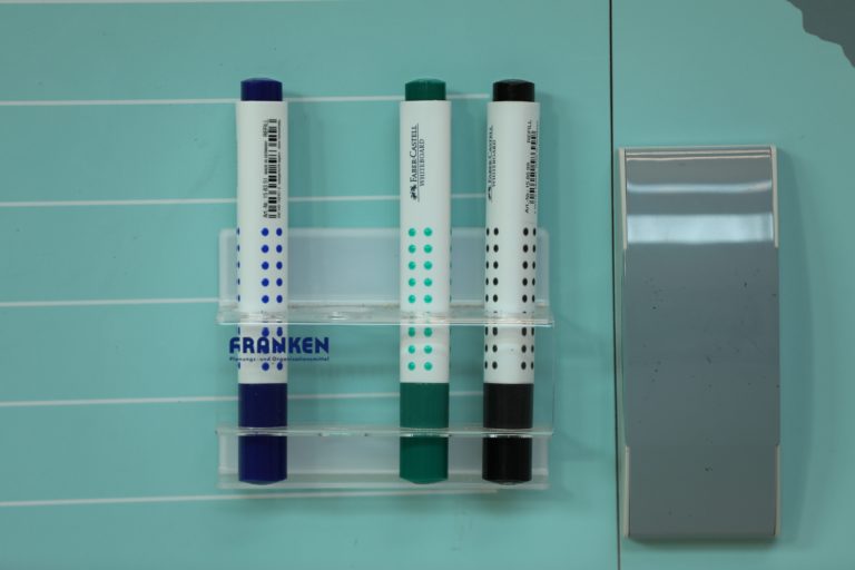 Different colored markers