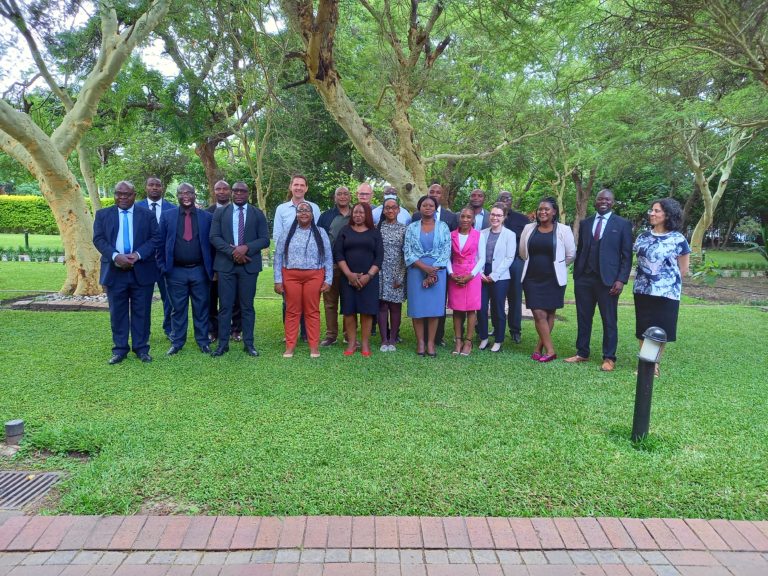 A group picture of the workshop participants in Lusaka.